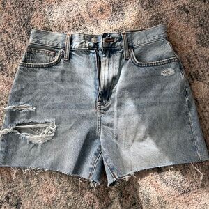 Madewell Denim Distressed Women's Shorts